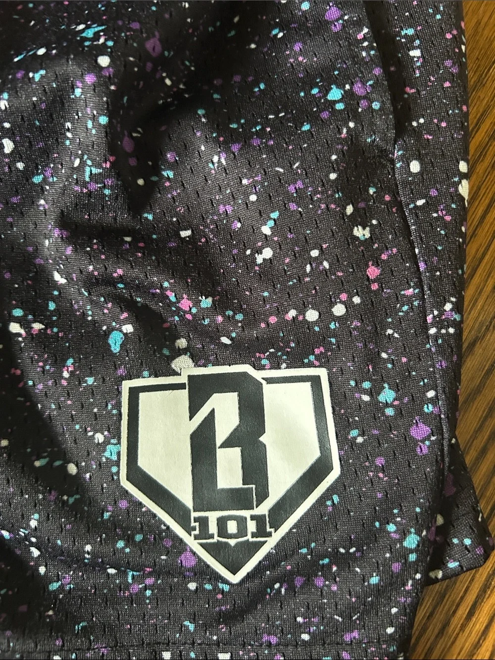 Baseball Lifestyle 101-Galaxy Print Shorts! Men's Small